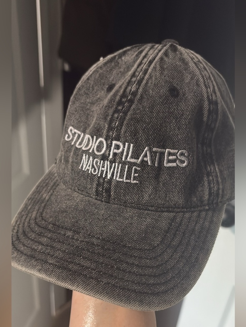 Studio Pilates Nashville Grey Unisex Baseball Hat